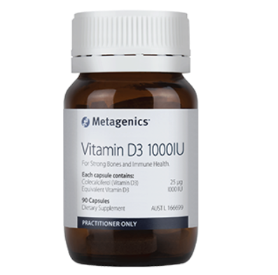 Vitamin D3 90 Capsules (Metagenics)